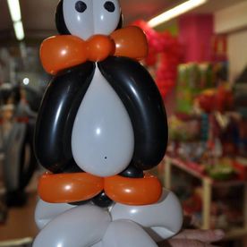 El Mag Pep globos en forma de pinguino